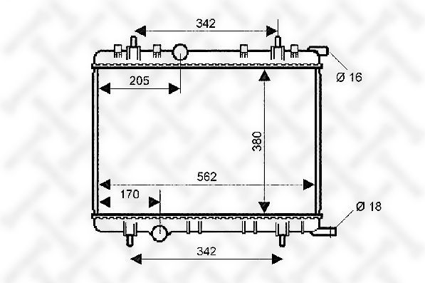 Stellox 10-25133-SX Citroen BERLINGO/XSARA, Peugeot 307/PARTNER